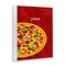 Stupell Industries Tasty Savory Pizza Framed Giclee Design by Kim Allen